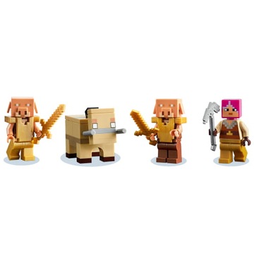 LEGO MINECRAFT 21168 ПРЕДУПРЕЖДЕННЫЙ ЛЕС НОВЫЕ БЛОКИ
