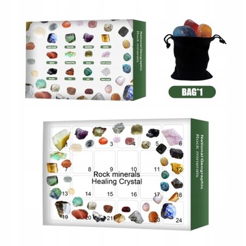 Адвент-календарь с драгоценными кристаллами