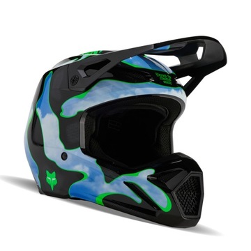 Kask cross enduro quad FOX V1 Atlas Black/Green L
