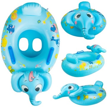 ОБУЧАЮЩЕЕ КОЛЕСО ДЛЯ ПЛАВАНИЯ С СИДЕНЬЕМ НАДУВНОЕ ПОНТО ELEPHANT ELEPHANT ДЛЯ ДЕТЕЙ