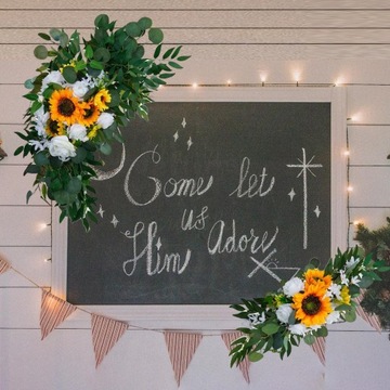 Свадебные арки с цветами, подвесные шелковые цветочные гирлянды