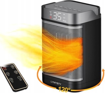 ВЕНТИЛЯТОР КЕРАМИЧЕСКИЙ ОБОГРЕВ С ДИСТАНЦИОННЫМ УПРАВЛЕНИЕМ ТЕРМОСТАТ ТАЙМЕР 1500 Вт PTC