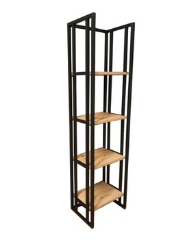 REGAŁ KOLIBEREK-2 loft 40x30x155 cm industrialny