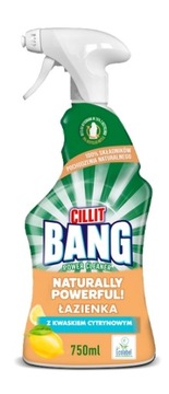 CILLIT BANG Łazienka Naturally Powerful Spray 750