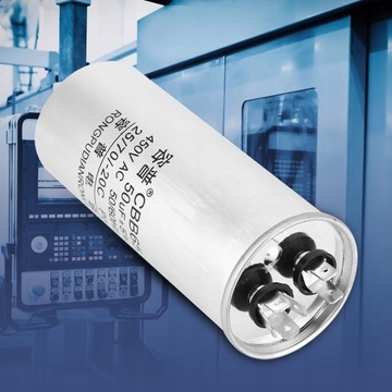 ПУСКОВОЙ КОНДЕНСАТОР ДЛЯ МОТОРА CBB65 50 мкФ, 450 В