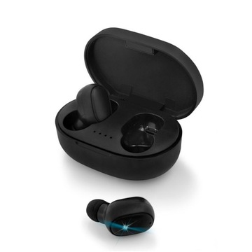 Słuchawki BLUETOOTH + STACJA DOKUJĄCA czarne