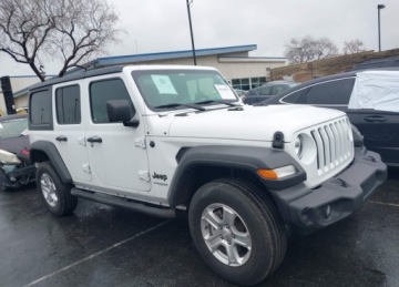 Jeep Wrangler IV 2022 Jeep Wrangler Sport S 4x4, od ubezpieczalni 2.0 Benzyna 270KM, zdjęcie 1