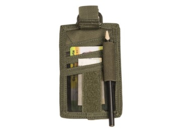 МИЛ-ТЕК | СУМКА ДЛЯ ДОКУМЕНТОВ ОЛИВКА | ИДЕНТИФИКАТОР | НА ПАСПОРТНОЙ КАРТЕ