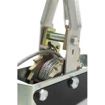 РУЧНАЯ ТРОСОВАЯ ЛЕБЕДКА 4Т, ТРОС 5мм