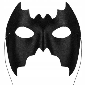 Strój Batman maska nietoperza czarna na oczy