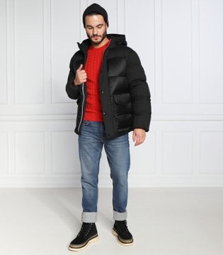 TOMMY HILFIGER kurtka TECH | Regular Fit czarna