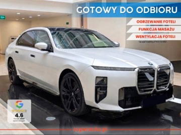 BMW Seria 7 G70 Sedan Facelifting 3.0 740 400KM 2026 740 xDrive M Sport 3.0 (400 KM)| Aktywna wentylacja foteli tylnych