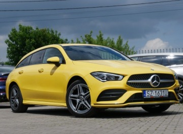 Mercedes CLA C118/X118 2023 Mercedes CLA 250e 218 AMG Night Skóra Webasto Keyles Kamera Led Carplay LKA, zdjęcie 3