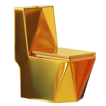 Унитаз компактный унитаз DIAMOND PION + ОТДЕЛЬНО СТОЯЩАЯ РАКОВИНА GOLD SWISS