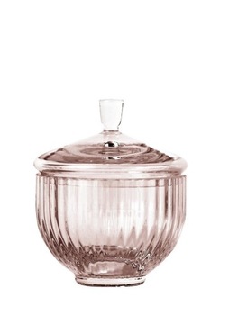 Bomboniera Lyngby ⌀10 cm, burgundowy, Lyngby Porce