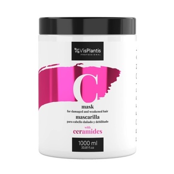 Vis Plantis Professional 1000 ml maska do włosów z