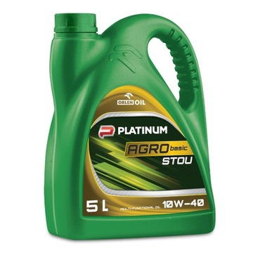 Olej mineralny Orlen Oil PLATINUM AGRO BASIC STOU 10W-40 5L