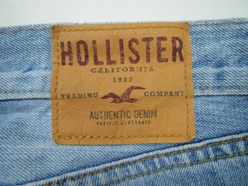 HOLLISTER SPODNIE JEANS W32 L32 BDB STAN