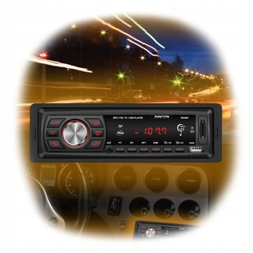 Car Radio Radio Bluetooth FM 1din USB Mp3 Aux SD LED RDS