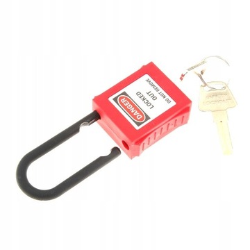 6 . Сверхмощный навесной замок с блокировкой Tagout Lock