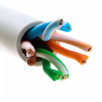 Kabel LAN skrętka komputerowa kat6 U/UTP PVC - 35m. Telegartner