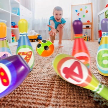 НАБОР БОУЛИНГА, ИГРУШКИ ДЛЯ ДЕТЕЙ, ПОДАРОК