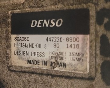 DAIHATSU OE 447220-6900 KOMPRESOR KLIMATIZACE