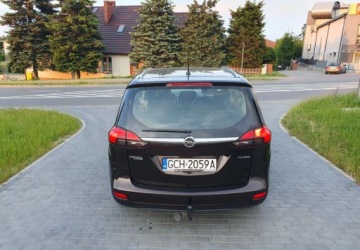 Opel Zafira C Tourer 1.4 Turbo ECOTEC 140KM 2012 Opel Zafira 1.4 140KM 6-Biegow 5-Osob 1-Wlasciciel Zarejestrowany w PL, zdjęcie 4