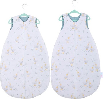 ŚPIWOREK NIEMOWLĘCY DO SPANIA DREAM BAWEŁNA 100% REGULOWANY BABYMAM