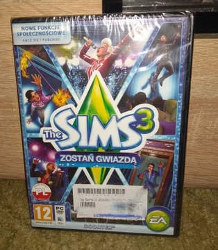 THE SIMS 3 ZOSTAŃ GWIAZDĄ NOWA / FOLIA PL