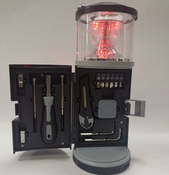 НАБОР ИНСТРУМЕНТОВ ТУРИСТИЧЕСКИЙ ФОНАРЬ ОТВЕРТКИ НАСАДКИ МУЖСКОЙ ПОДАРОК