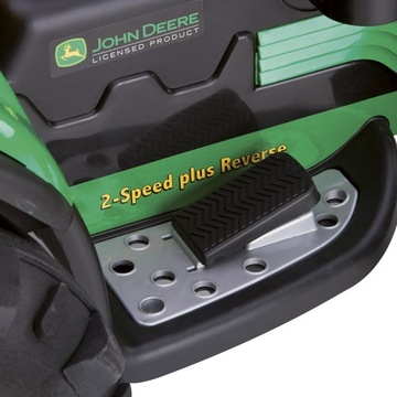 АККУМУЛЯТОРНЫЙ ТРАКТОР С ПРИЦЕПОМ JOHN DEERE PEG PEREGO 12V РАДИО + ПЛАНШЕТ