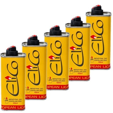 BENZYNA DO ZAPALNICZEK BENZYNOWYCH 133ml x 5 SZTUK