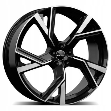 GMP ANGEL 10X22 5X112 ET19/66.5 CZARNY/POLER