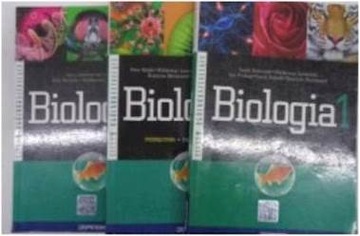Biologia komplet 3 tomów podręcznik - J.Belerstet