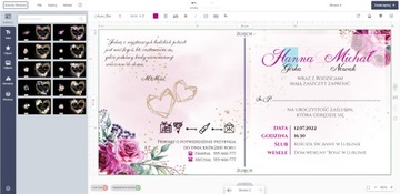 Свадебные приглашения в стиле бохо в деревенском стиле Adela Glamour