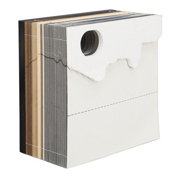 Zamek 3D Memo Pad Wielofunkcyjny kalendarz 2024