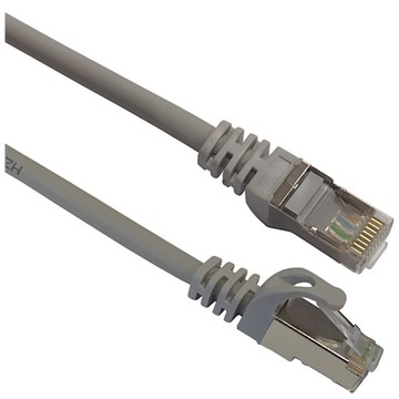 Patchcord ekranowany RJ45 8p8c S/FTP CAT7 1m