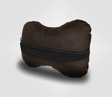 КОЖАНАЯ ПОДУШКА ДЛЯ ПОДГОЛОВНИКА АВТОМОБИЛЯ