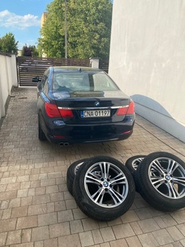 BMW Seria 7 F01 Sedan 730d 245KM 2009 BMW 7 F01 730 d 245 KM seria 7 faktura vat czarna skóra, zdjęcie 5