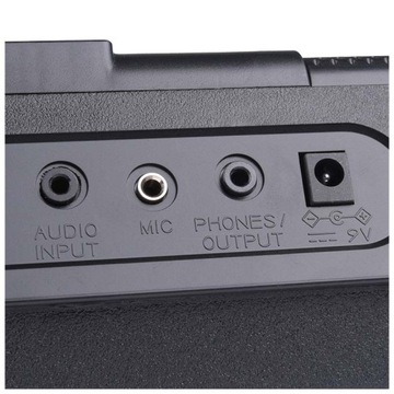 DUŻY KEYBOARD ORGANY PIANINO DO NAUKI 61KL PODŚWIETLANE KLAWISZE LED+STATYW