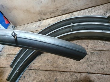 СТАРЫЙ ВИНТАЖНЫЙ ВЕЛОСИПЕД ПЕРЕДНЕЕ КРЫЛО МЕТАЛЛИЧЕСКОЕ ПЕРЕДНЕЕ НОВОЕ 63см