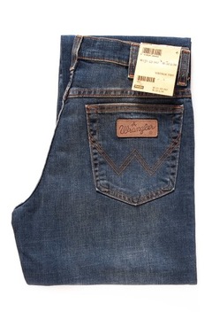 Męskie spodnie jeansowe proste Wrangler TEXAS W46 L36