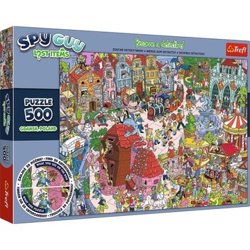 Komplet do SKŁADANIA PUZZLE dla Dzieci UKŁADANKI Gdańsk Polska 500 ELEM.