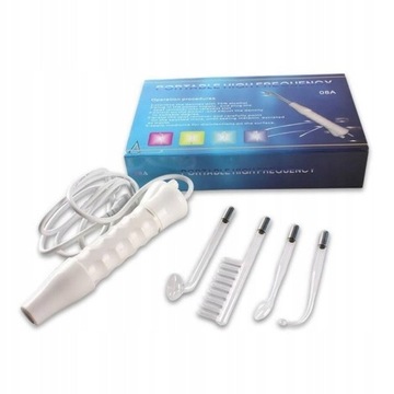 DERMA WAND DARSONVAL 4 ЭЛЕКТРОДА САМЫЙ МОЩНЫЙ ПРОФЕССИОНАЛЬНЫЙ УХОД ЗА ДАРСОНВАЛЕМ