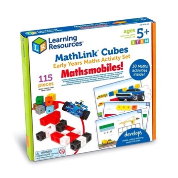 KLOCKI KOSTKI MATEMATYCZNE ZESTAW MATHLINK CUBES