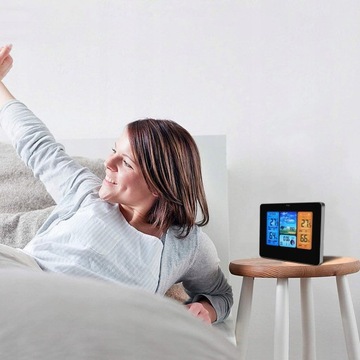 БЕСПРОВОДНАЯ ПОГОДНАЯ СТАНЦИЯ ПОГОДА DCF ГИГРОМЕТР