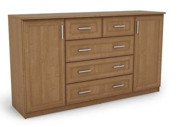 Komoda 160 cm z szufladami duża szafka meble, płyta 18 mm