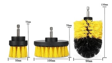 ЩЕТКИ ДЛЯ ЧИСТКИ ДЛЯ ДРЕЛЫ И ОТВЕРТКИ 3 шт.