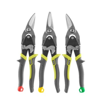 RYOBI ZESTAW 3EL NOŻYCE DO BLACHY 255MM RHAS3PC
